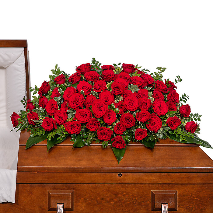 50 Rose Casket Spray