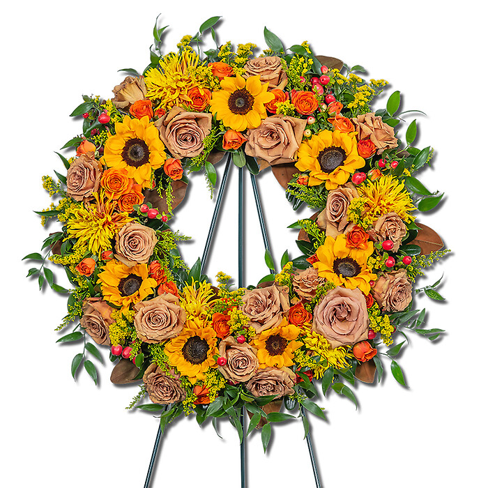 Sunset Serenade Wreath