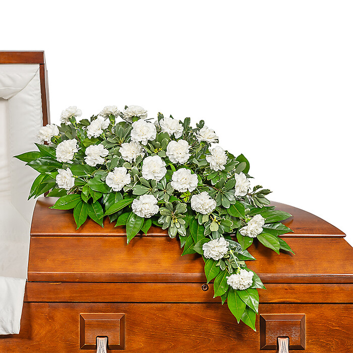 Wings of Peace Casket Spray