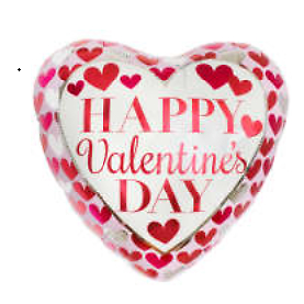 Valentine Hearts Balloon