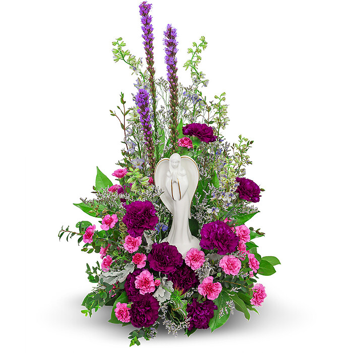 Eternal Embrace with Teleflora Angel Keepsake