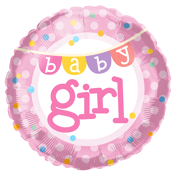 New Baby Girl Balloon
