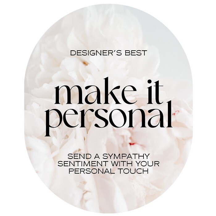 Designer's Best - Make it Personal